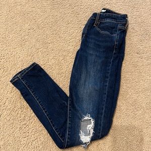 Levi's Distressed Skinny Jeans